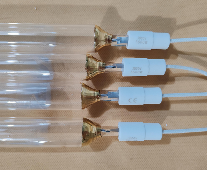UV curing lamp for electronic potting